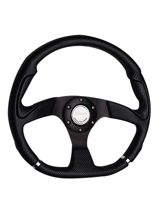 Leather steering wheel JLL-051