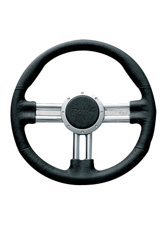 Leather steering wheel JLL-072