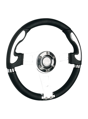 Leather steering wheel JLL-057