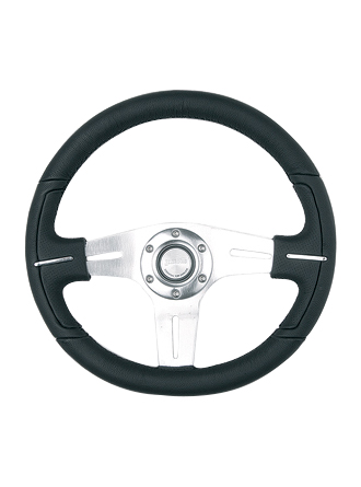 Leather steering wheel JLL-094