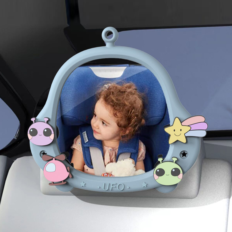 Multi-purpose observation  mirror for babies 