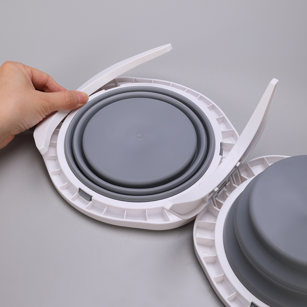 Foldable Pet Bowl double bowl 