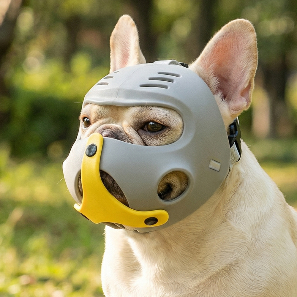 法国斗牛犬嘴套- 