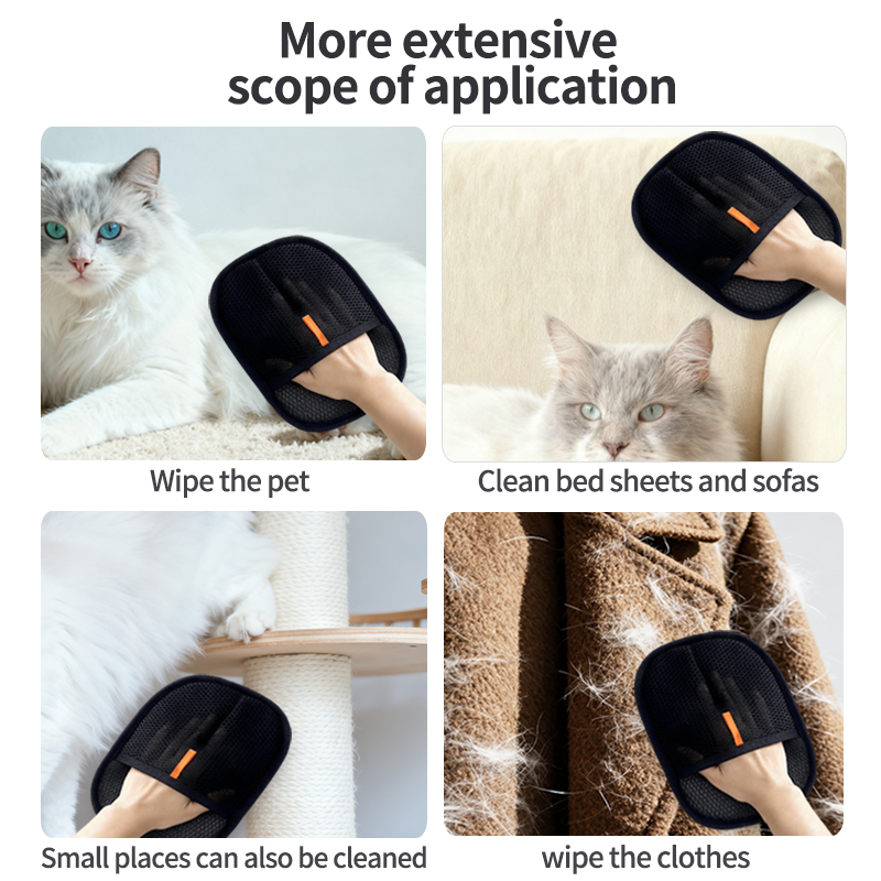 ELECTROSTATIC HAIR REMOVAL GLOVES 