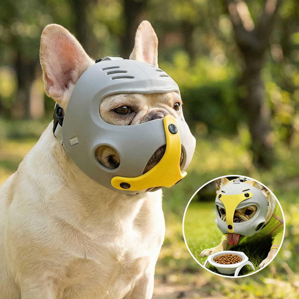 法国斗牛犬嘴套- 