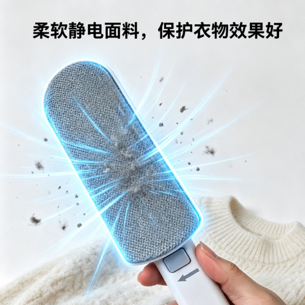 伸缩毛刷 
