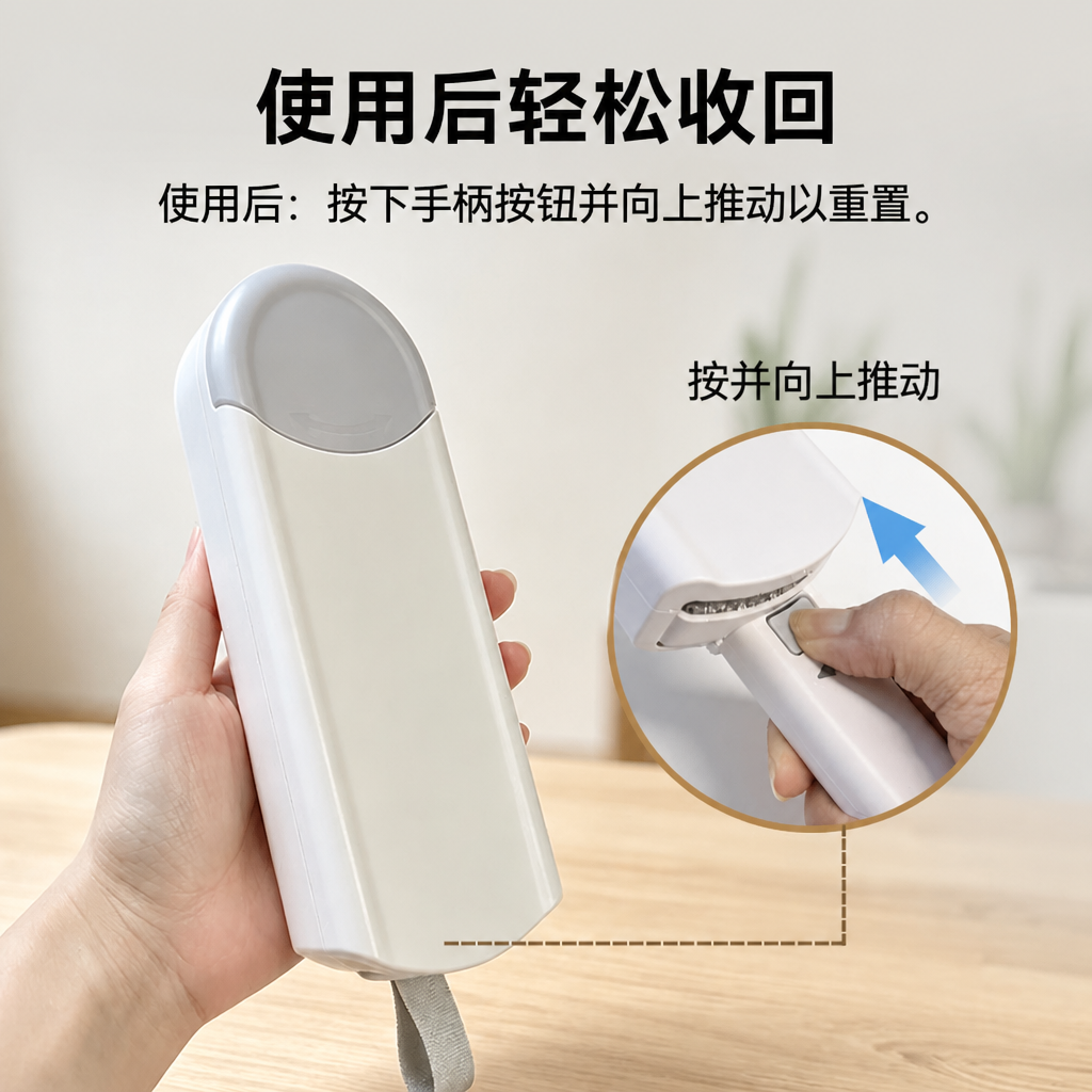 伸缩毛刷 