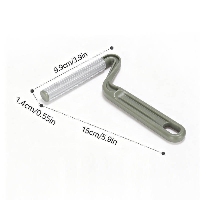 Double-sided pet hair remover 