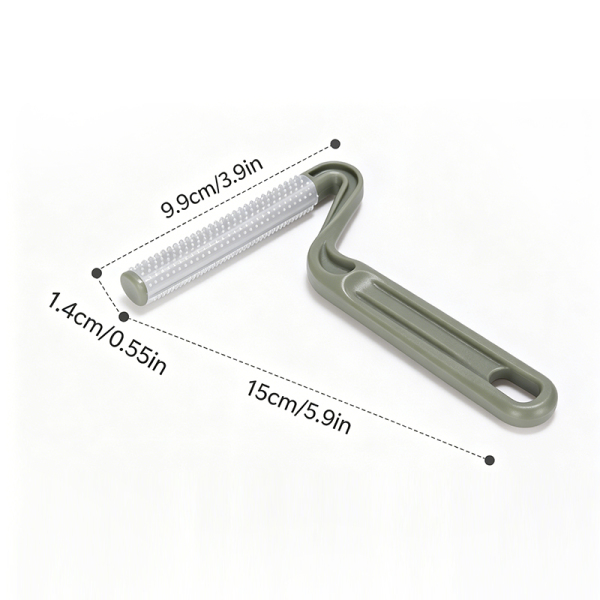 Double-sided pet hair remover 