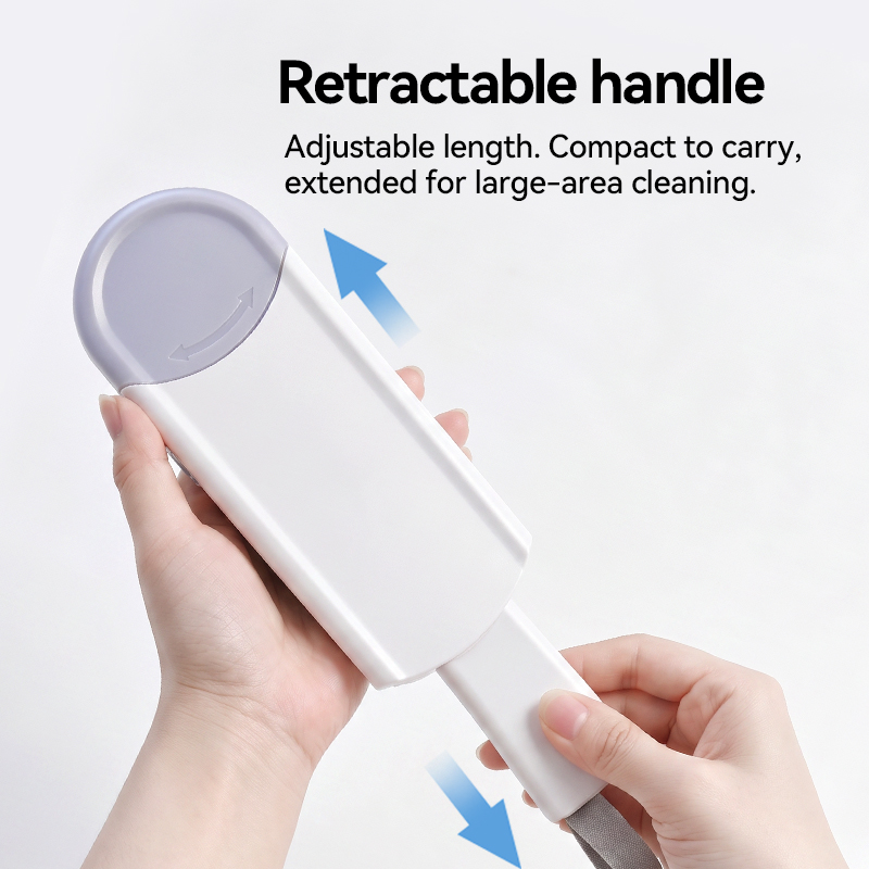 Retractable Static Lint Brush 