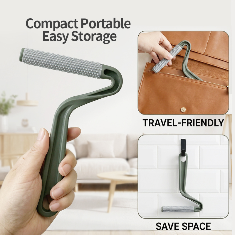 Double-sided pet hair remover 