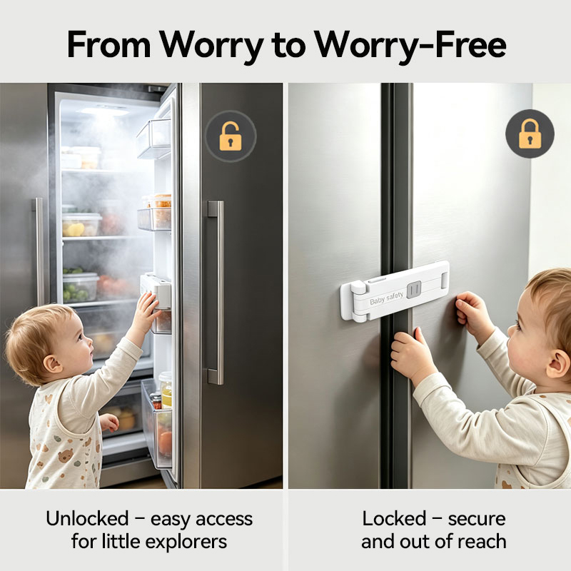 Refrigerator Lock (Double-Door) 