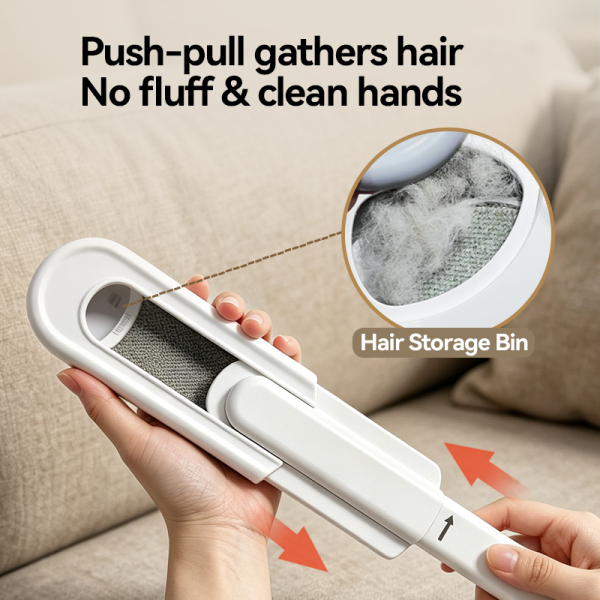 Retractable Static Lint Brush 