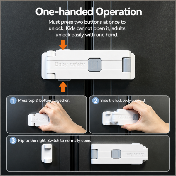 Refrigerator Lock (Double-Door) 