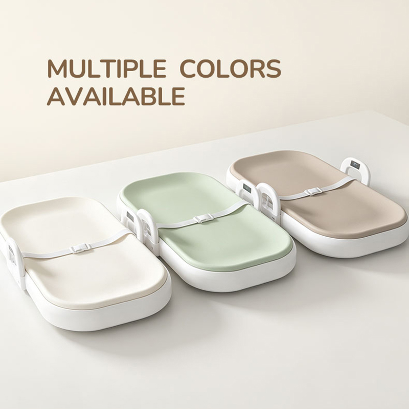 Changing Table With Built-In Scales 