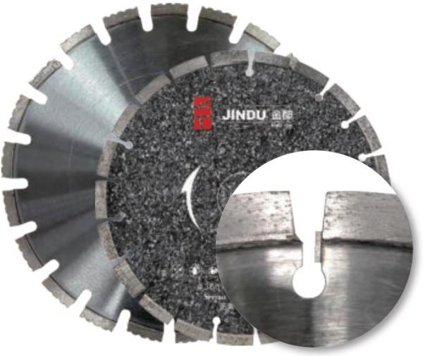 Asphalt cutting blade 