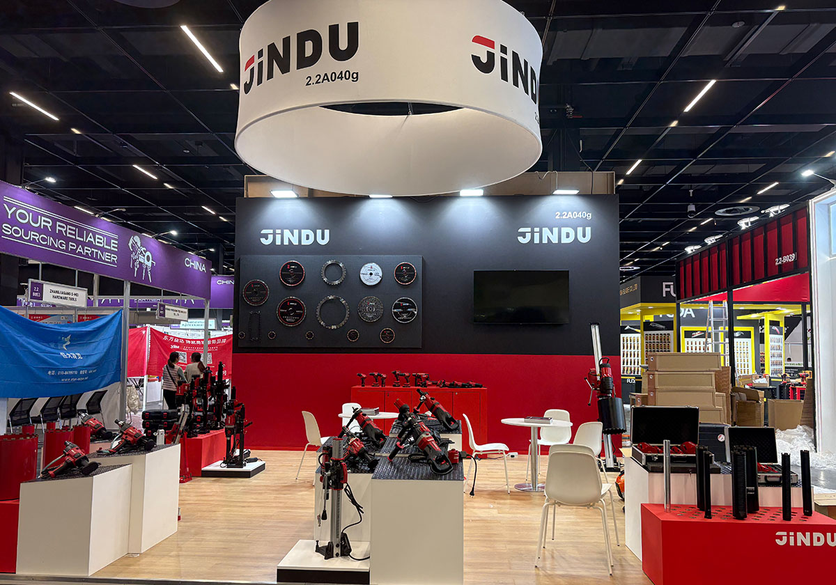 Jindu tools appeared at China Xiamen International Stone Exhibition Center