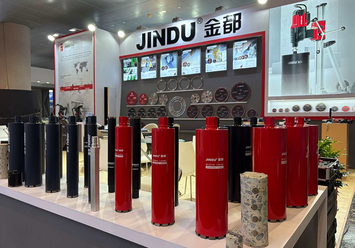 Jindu tools appeared at China Xiamen International Stone Exhibition Center