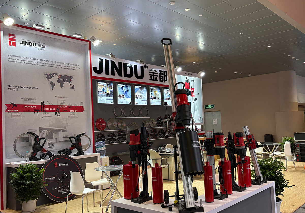 Jindu tools appeared at China Xiamen International Stone Exhibition Center