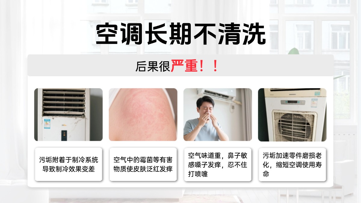 柜机空调清洗