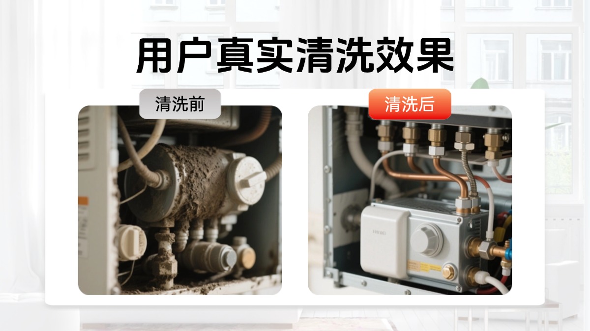 壁挂炉清洗