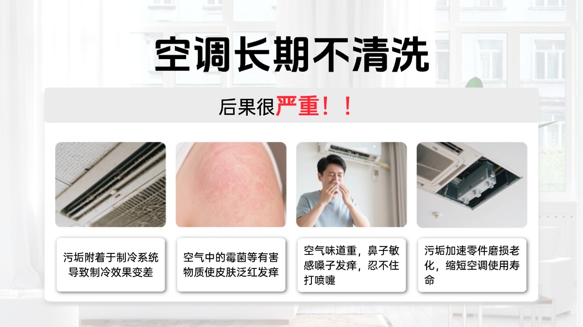 天花机清洗