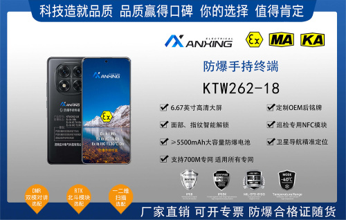 安兴电气KTW262-18防爆手机