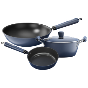 Ziqi east·non-stick cookware set of three pieces