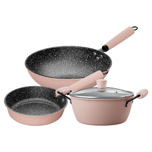 Good luck·non-stick three piece set