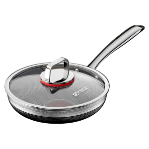 Gold platinum 316 red dot full screen non-stick frying pan