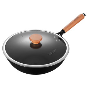 Aishang uncoated frying wok