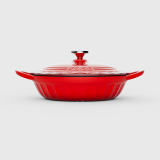 COLORFUL CAST IRON ENAMEL SEAFOOD POT