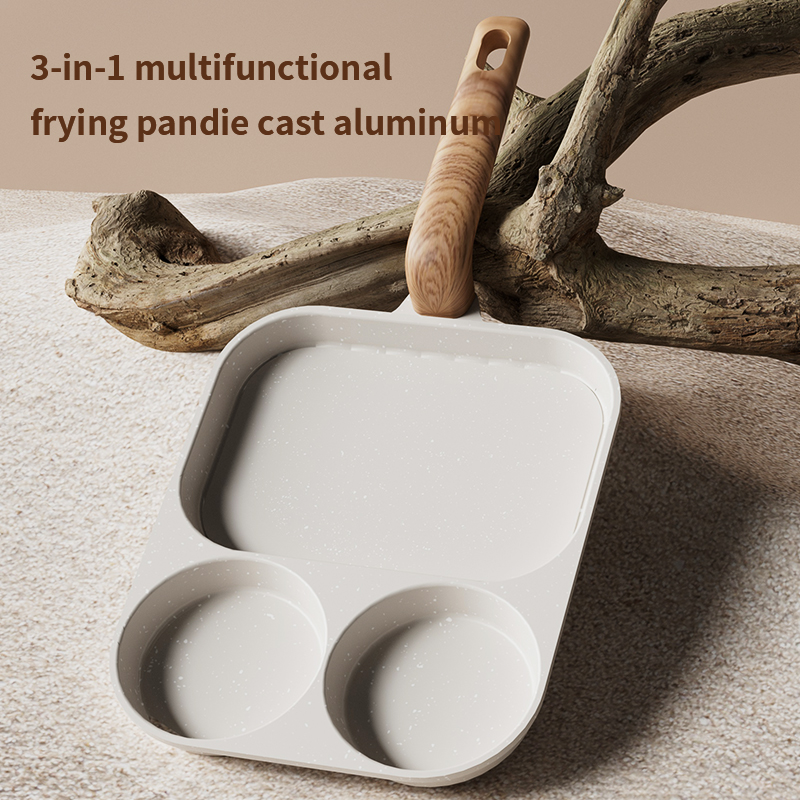 3-in-1 multifunctional frying pan