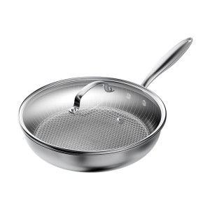 Deep Honeycomb Fry Pan