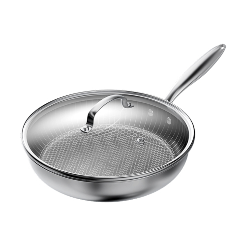Deep Honeycomb Fry Pan