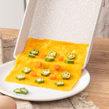 EGG FRY PAN DIE CAST ALUMINUM