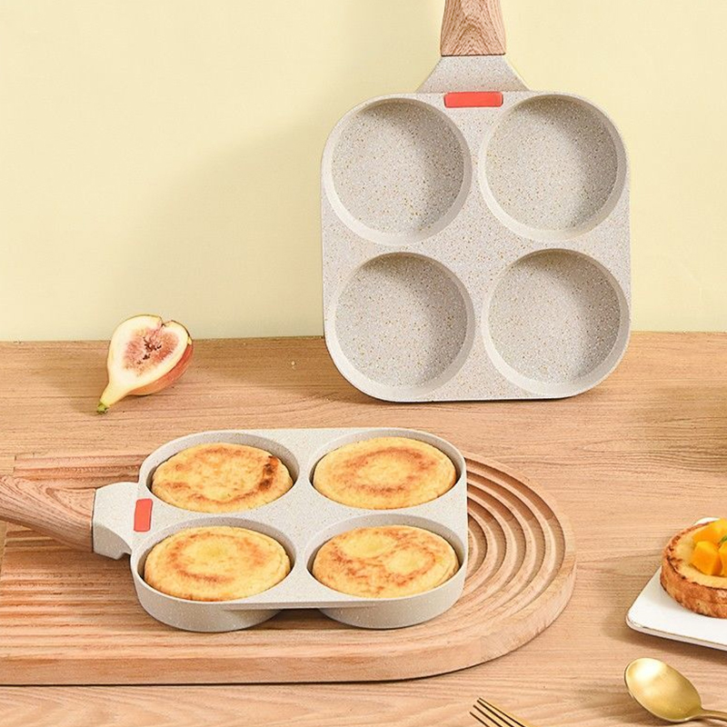 FOUR HOLE EGG FRY PAN
