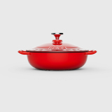 COLORFUL CAST IRON ENAMEL SEAFOOD POT