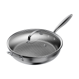 Deep Honeycomb Fry Pan