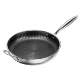 Deep Honeycomb Fry Pan