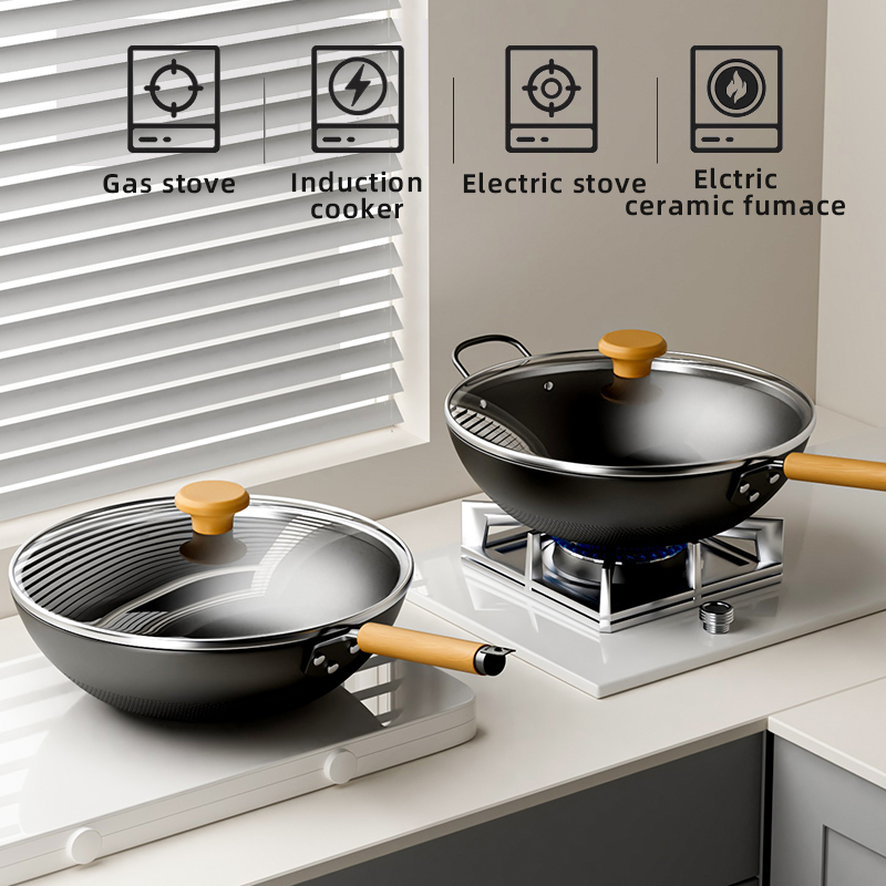 No Coating Chinese Wok