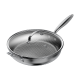Deep Honeycomb Fry Pan
