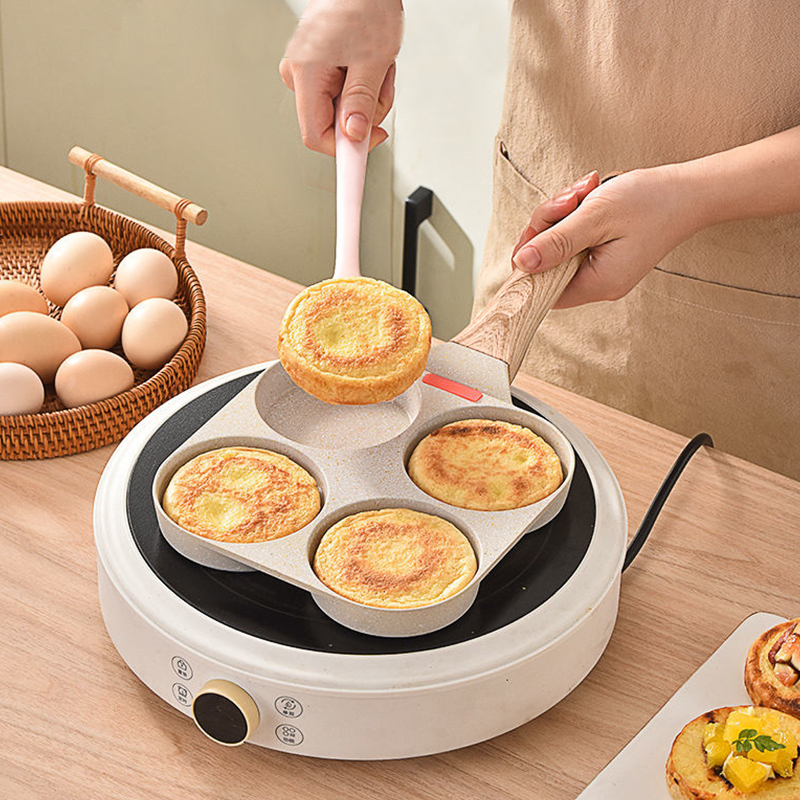 FOUR HOLE EGG FRY PAN