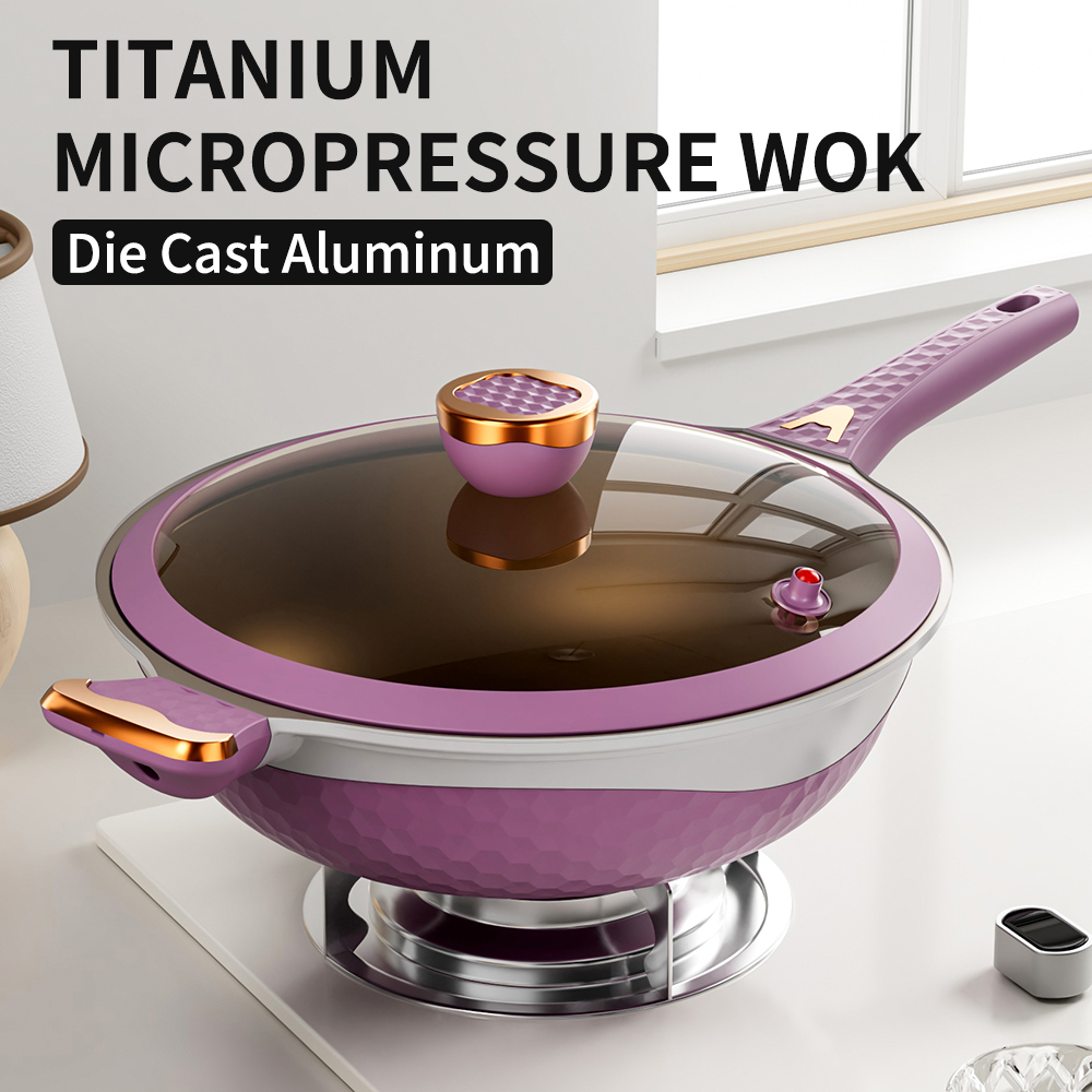TITANIUM MICROPRESSURE WOK