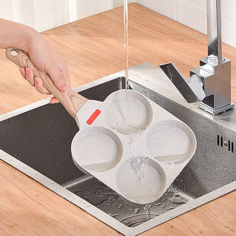 FOUR HOLE EGG FRY PAN