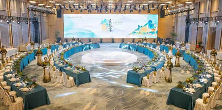 宴会桌型流行松弛感了？