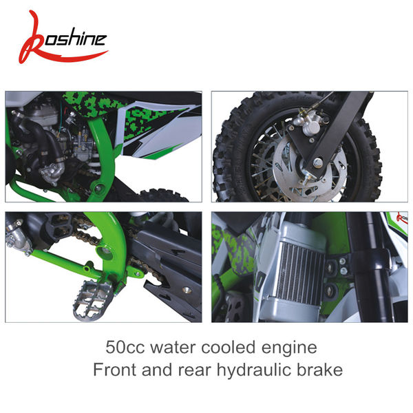 50cc 2 stroke water cooled dirt bike SN-GS396-W