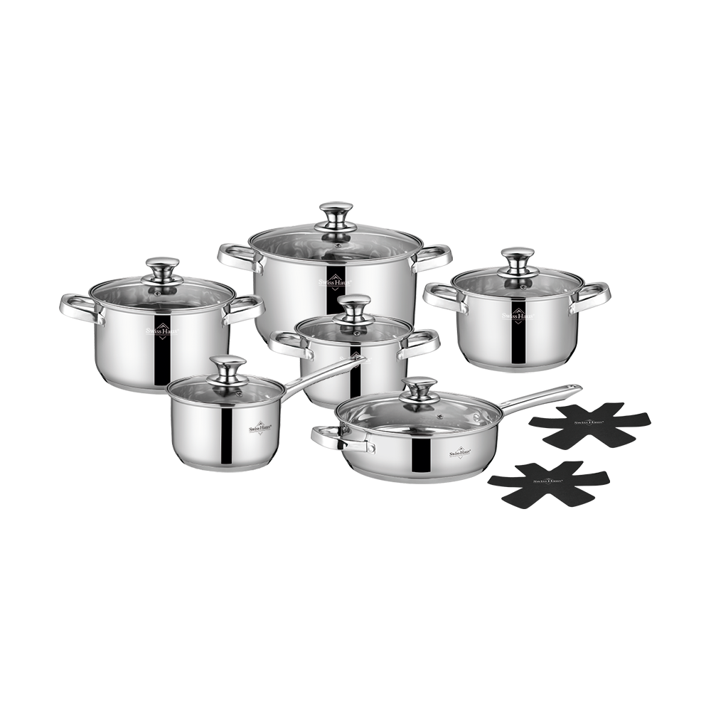 14PCS Stainless Steel Cookware Set