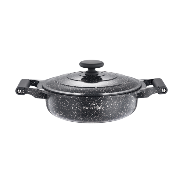 26cm Cast Alu Low Pot With Lid SH-MLC26S