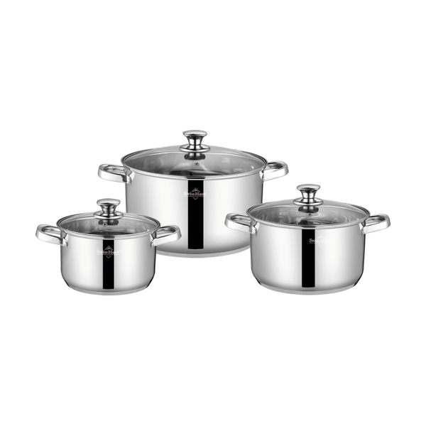 6PCS Stainless Steel Cookware Set SH-DC2006